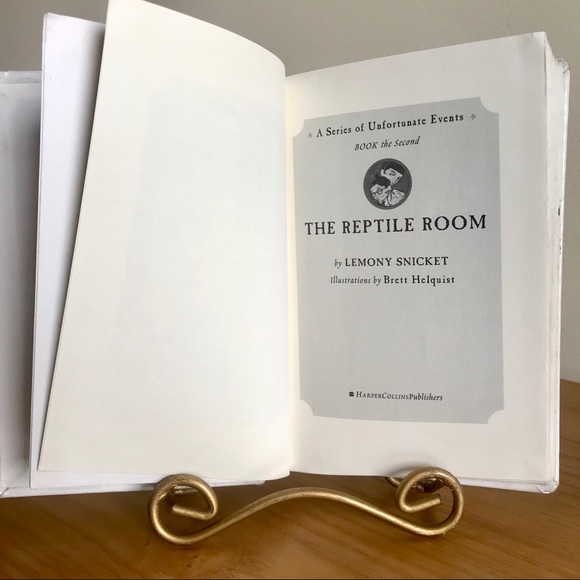 The Reptile Room,1999, 2nd Book of Lemony Snicket - Picture 4 of 8